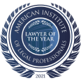 2021 Lawyer of the Year American Institute of Legal Professionals